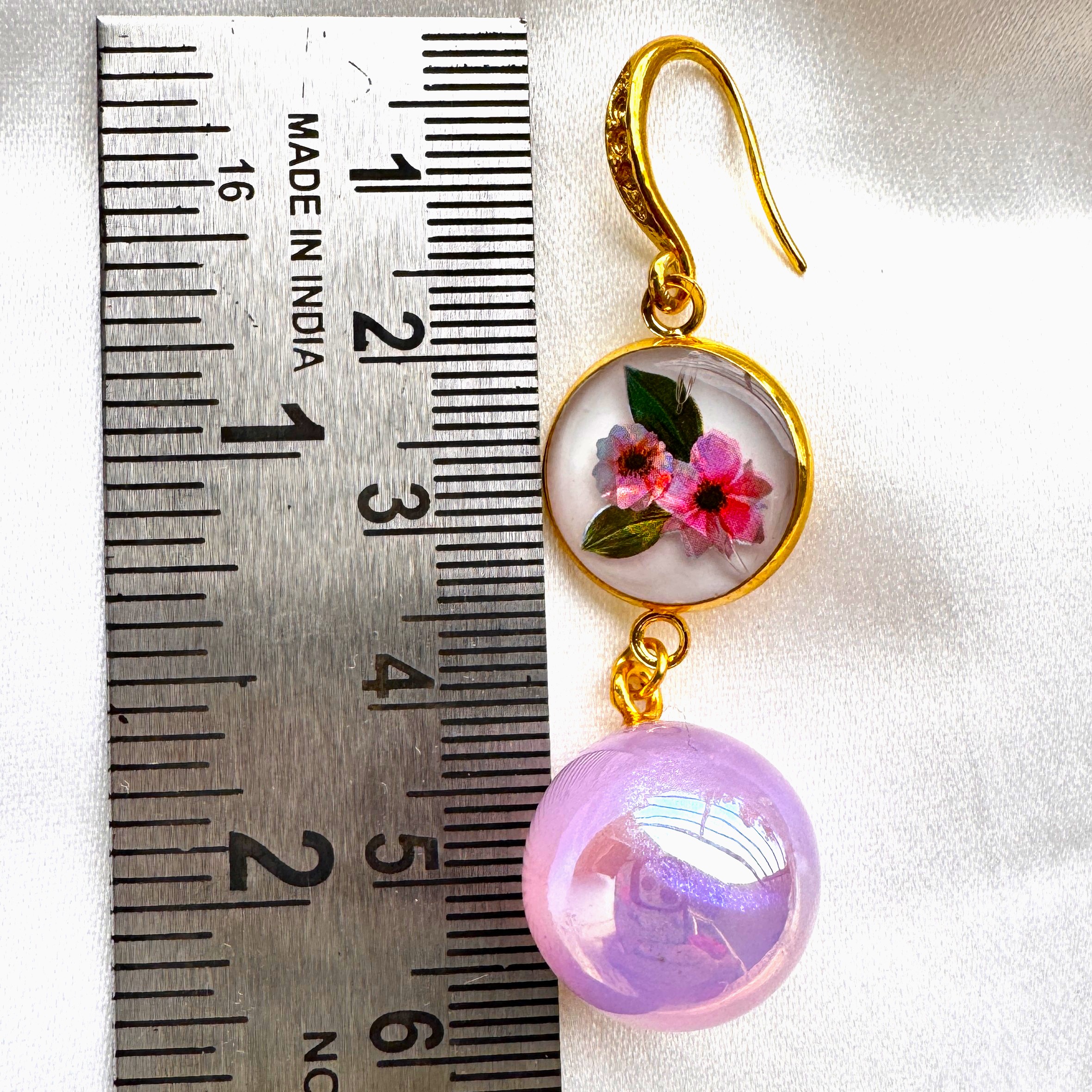 iridescent-spell ear rings
