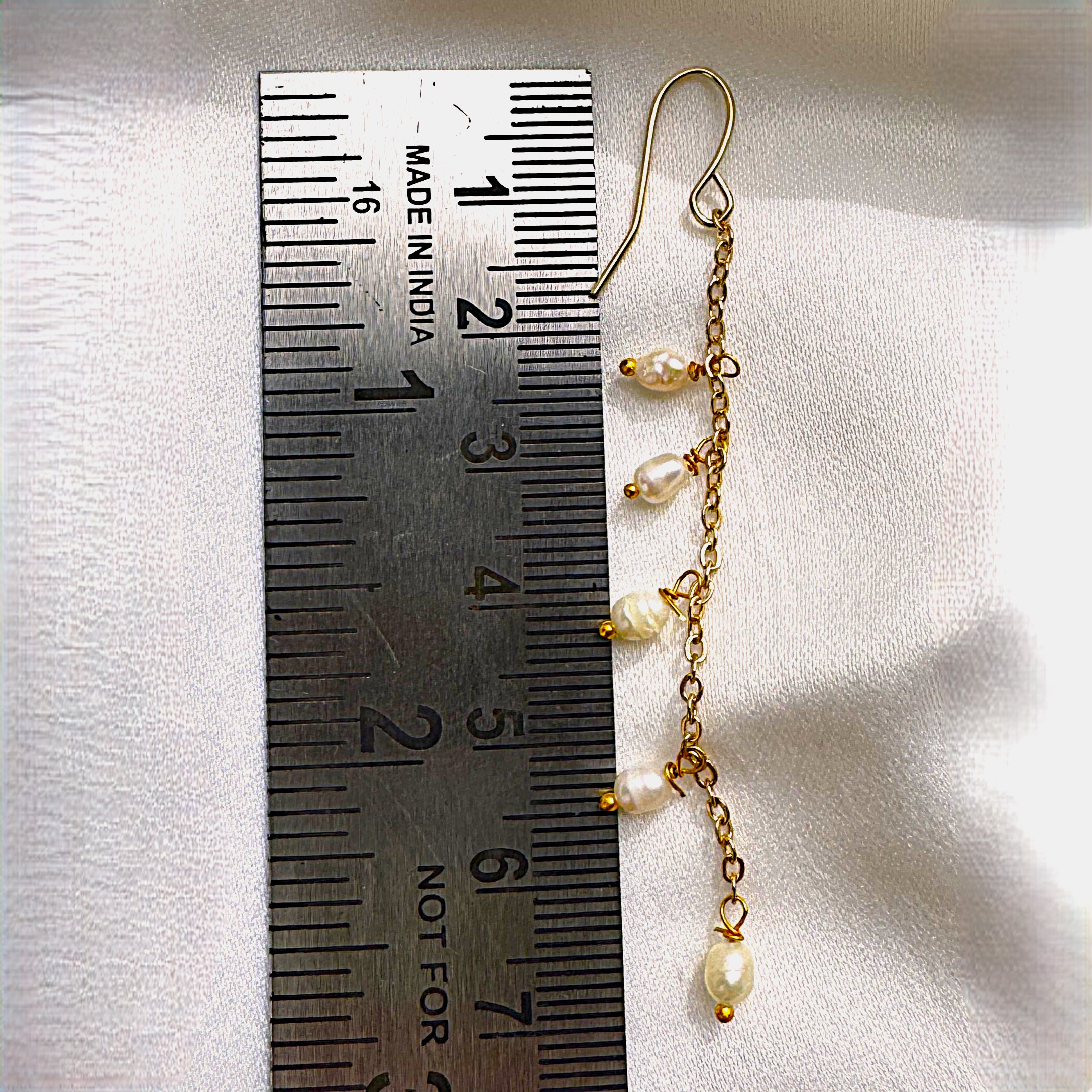 pearl-drift ear rings