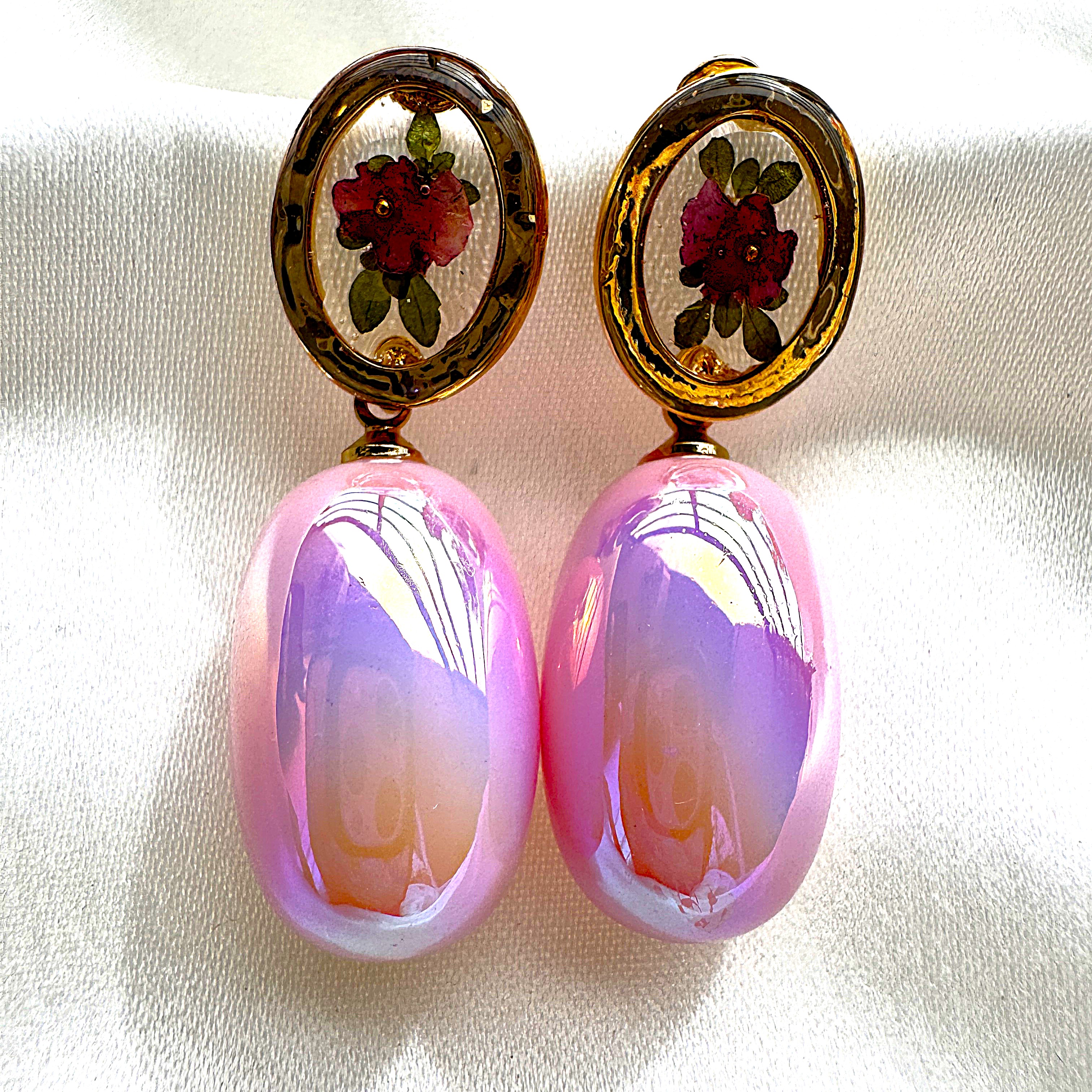 twilight-petals ear rings